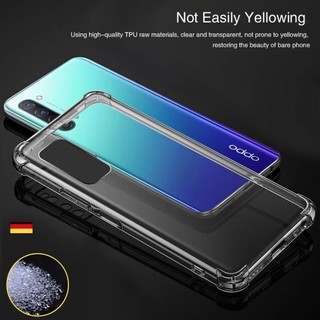 Ốp Silicon Mềm Cho OPPO Reno3 Reno 3 Pro 3Pro Global Youth 5G Túi Khí Mỏng Trong Suốt Ban Đầu Ốp lưng Di Động Phụ Kiện