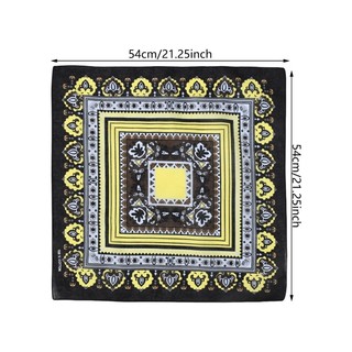 Khăn quàng cổ in hình Cotton đa năng thời trang thoáng khí Trọng lượng nhẹ khăn trùm đầu