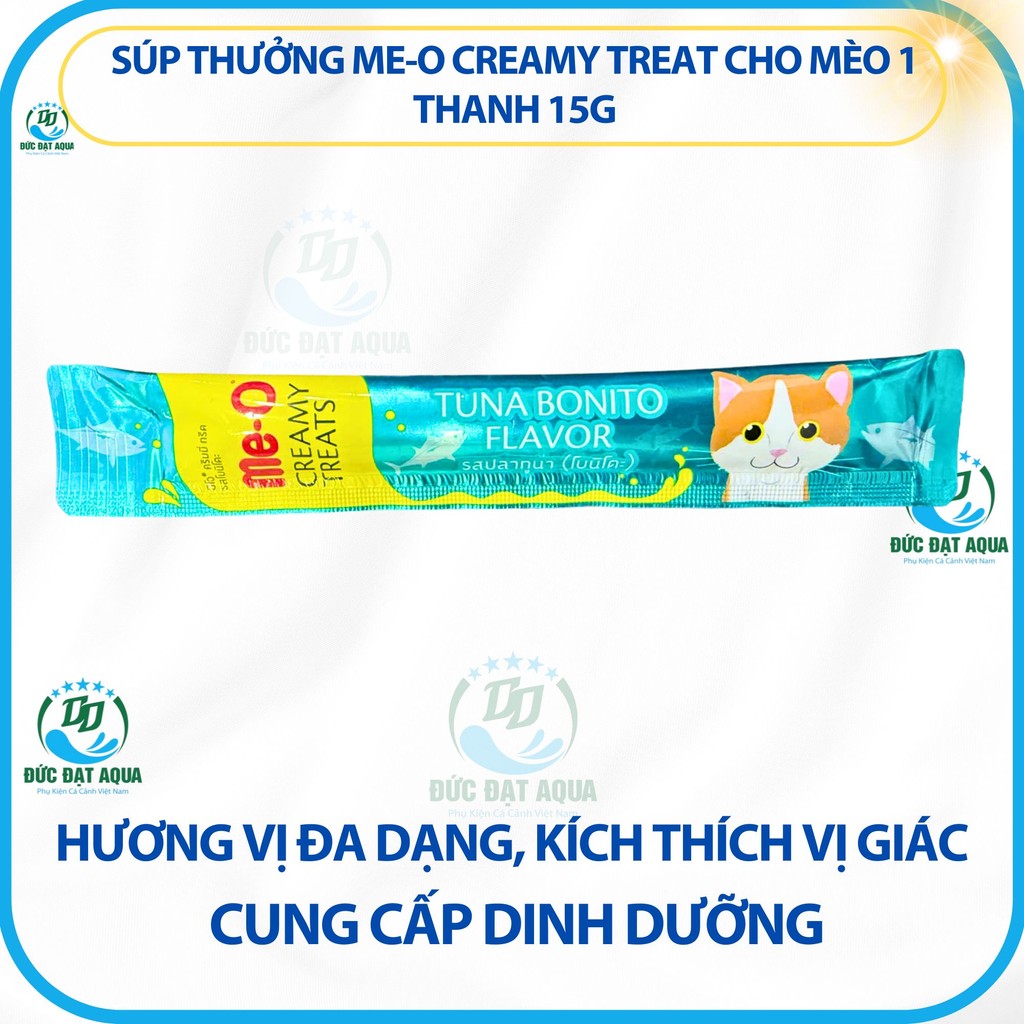 Súp thưởng Me-o Creamy Treat cho mèo 1 thanh 15g Có súp thưởng, mèo cưng mê tít date mới nhất 4