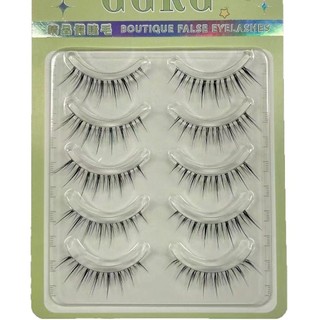 Các phong cách khác nhau Mô phỏng tự nhiên Bộ sưu tập lông mi giả nguyên mảnh
