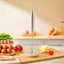 Máy nghiền khoai tây bằng tay FUHUIOT, Máy xay khoai tây cầm tay thoải mái, tiện ích nhà bếp Máy nghiền rau bền cầm tay chống trượt Thực phẩm bổ sung