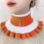 Cổ Giả Nữ Bảo Vệ Cột Sống Cổ Tử Cung Khăn Ấm Áp Mùa Đông Đi Xe Đạp Dày Co Giãn Cổ Nhung VN