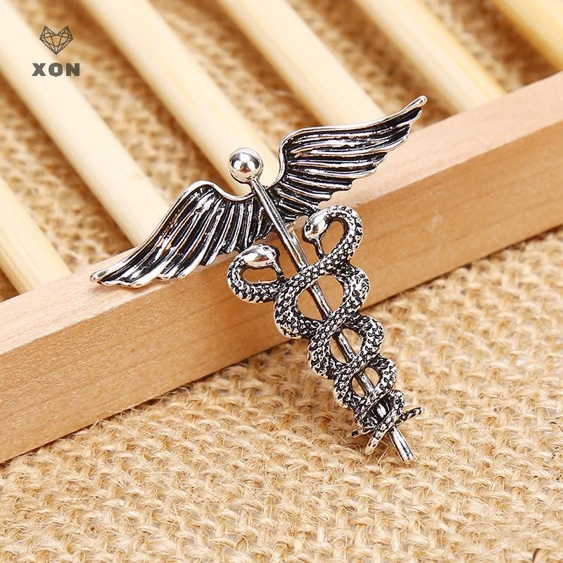 [XON] Ghim Cài Áo Hình Cánh Thiên Thần Cổ Điển Thời Trang Trang Trí Huy Hiệu Huy Hiệu Huy Hiệu Medal [VN
