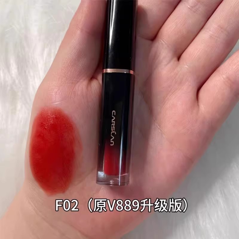 ✨Cazilan Cazilan Lip Kiss Son Môi Dưỡng Ẩm Chống Dính Cốc Mẫu Trắng Matte Học Sinh Không Dễ Phai Màu 25.5.8