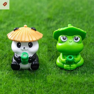 ALIK Câu Cá Ếch Gấu Trúc Các Bức Tượng Trang Trí Sáng Tạo Hoạt Hình Hình Động Vật Hình Búp Bê Cá Bể Cá Có Thể Treo Trang Trí Máy Tính Để Bàn Trang Trí VN