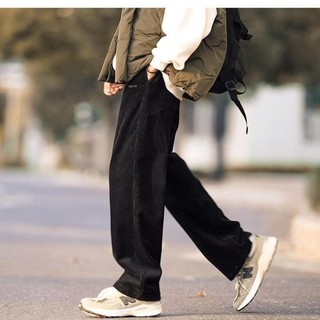 Quần nam American High Street Retro Washed Loose Straight Jeans