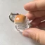 TOPTOOLCX Fidget Móc Khóa, Phím Bàn Phím DIY Nút Nắp Bàn Phím Ngón Tay, Chìa Khóa Thư Giãn Hấp Bánh Mì Vượt Qua Nút Thời Gian Móc Khóa Móc Khóa Người Lớn