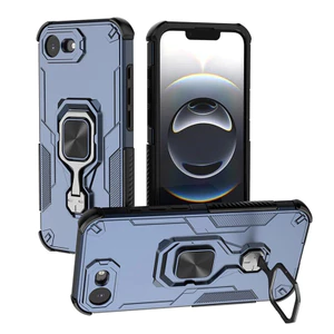 Dành cho iPhone 17e 16e Dual Layer Hybrid Vỏ giáp chống sốc Vỏ nhẫn đứng