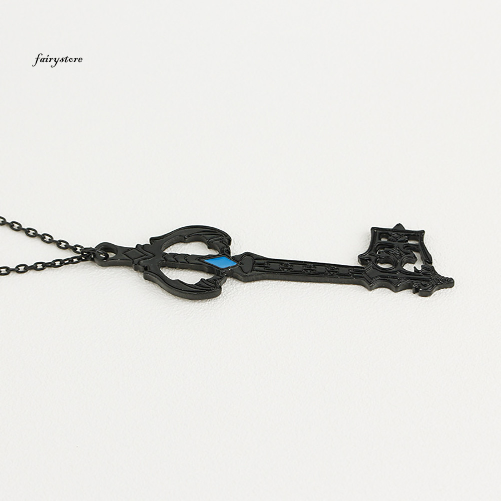 Fairystore| Vương Quốc Trái Tim Oblivion Keyblade Mặt Dây Chuyền Anime Vòng Cổ Quà Tặng Nam Nữ Trang Sức