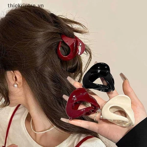 THI Thời Trang Nhỏ Vuốt Tóc Đuôi Ngựa Khóa Phụ Kiện Tóc Kẹp Tóc Cua Kẹp Nữ Cô Gái Đuôi Ngựa Kẹp Tóc Mũ VN