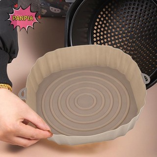 Pnpia Silicone Air Fryer Liner Pad Vuông Có Thể Tái Sử Dụng Nồi Chiên Không Khí Khay Nhiệt Thực Phẩm Nướng Boutique