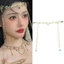 OXXGGKAO Phong Cách Độc Đáo Tua Rua Băng Đô Cưới Cổ Trang Trí Tóc Cho Nữ