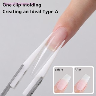 Dụng cụ định hình móng tay bằng thép không gỉ, nhíp kẹp mở rộng móng cho làm móng nghệ thuật