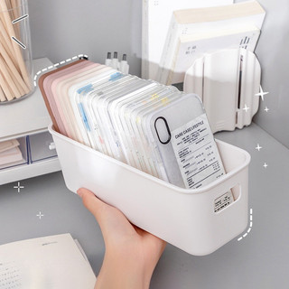 1 / 3 / 5 Chiếc Hộp Bảo Quản Máy Tính Để Bàn Bằng Nhựa Có Tay Cầm - Ngăn Kéo Đồ Lặt Vặt Phân Loại Hộp Đựng Nhà Tổ Chức