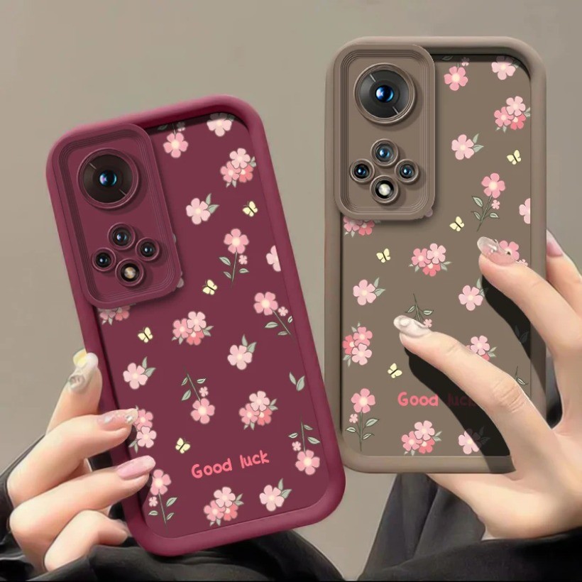 Ốp Lưng Hoa Cây Tương Thích Cho Honor 90 70 50 200 Pro 200Smart 200 Lite X7B 90 Lite Magic 5 4 Pro Vỏ Điện Thoại Mềm Chống Sốc Silicon