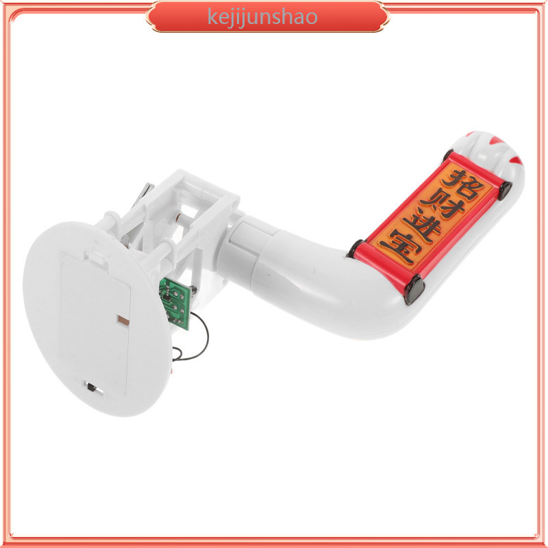 Lucky Cat Toy Launcher Swing Movement Arm Accessory Sports 8cm Nhựa