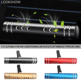 Lookshow Kẹp Lỗ Thông Hơi Ô Tô Hương Thơm Hình Trụ Tinh Dầu Khuếch Tán Ô Tô Lỗ Thông Hơi Kẹp Nạp Lại Gậy Cho Văn Phòng Ô Tô E2P9