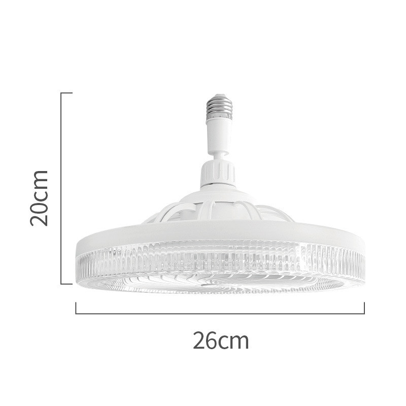 Quạt Trần Đèn,  LED quạt đèn, quạt gió đèn,Đèn 3 Màu Điề，Khiển Từ Xa 2 Trong 1，Chức năng tiếng ồn thấp