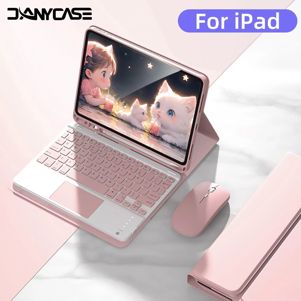 Vỏ Da Cho iPad Gen 11 A16 Air 4 5 10.9 Gen 10th Air 6th 11 M3 M4 13 2026 Pro M5 11 12.9 Gen 9 8 7 10