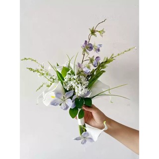 BÓ hoa cưới cầm tay cô dâu nhỏ kiểu Hàn Quốc đạo cụ chụp ảnh cưới studio