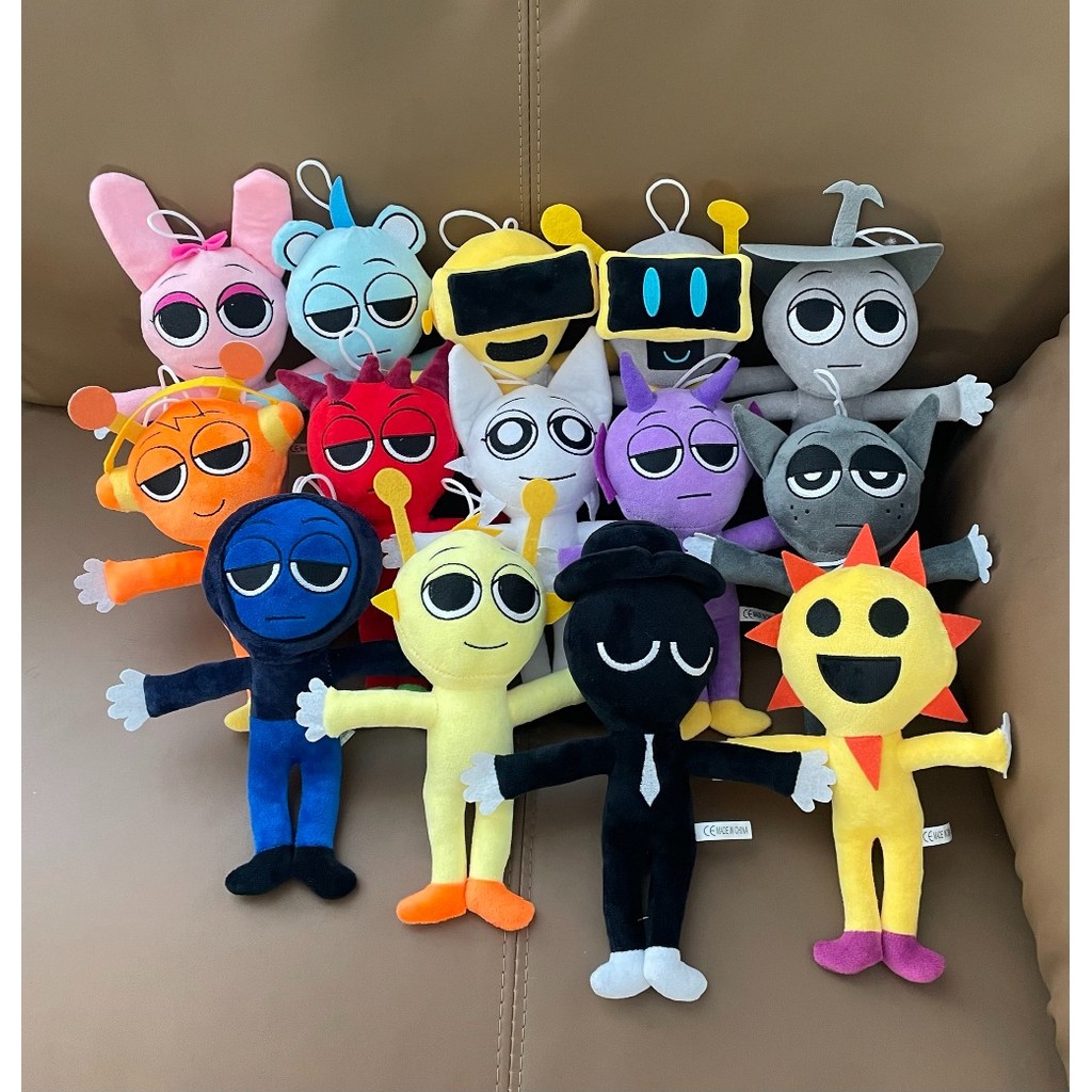 Mới Sprunki Sang Trọng Đồ Chơi Sprunki Incredibox Plushie Búp Bê Sprunki Hình Raddy Clukr Vineria Garnold Oren Đồ Chơi Nhồi Bông Dòng Trò Chơi Mặt Dây Chuyền Trang Trí Nhà Trẻ Em Quà Tặng Sinh Nhật Quà Tặng Năm Mới