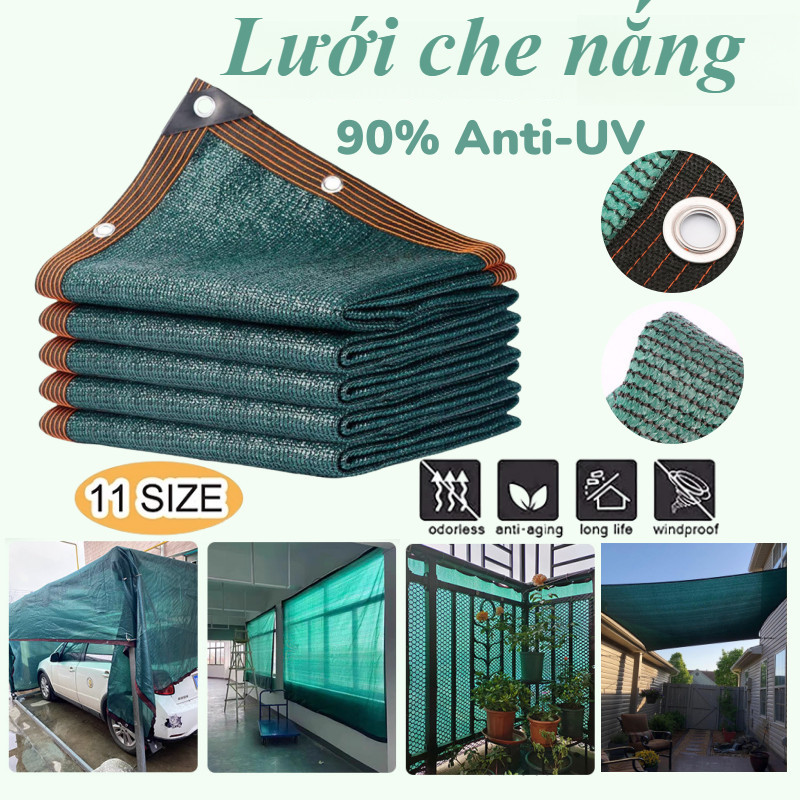 Lưới Che Nắng,Lưới Che Nắng Bạt Che Nắng Ban Công Ngoài Trời,Ngăn Chặn Tia UV Hiệu Quả,Vải HDPE