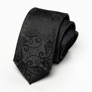NOOKSTORY Nam Cổ, Hoa Văn Hạt Điều Jacquard Cravat Dây Buộc Cổ Lụa, Phong Cách Trung Quốc Mỏng 6cm Chiều Rộng Phù Hợp Với Dây Buộc Cổ Chổi Cổ Phụ Kiện Cổ
