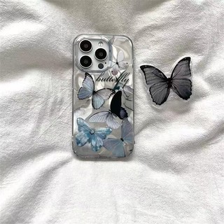 Ốp Lưng Dây Xích Bướm Thời Trang Cho Realme Note 50 60 60X C75X C65S C67 C63 C61 10 13 12 Pro C15 C25S C53 C25 C55 C75 4G C51 C35 C21Y C25Y C12 GT Master Vỏ Điện Thoại