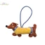 Dachshund Sang Trọng Búp Bê Hoạt Hình Nhồi Bông Chó Con Móc Khóa Mặt Dây Chuyền Ba Lô Quyến Rũ Túi Đáng Yêu Trang Trí Quà Tặng Trẻ Em LMWU