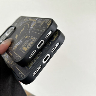 Ốp điện thoại Pikachu hình tia chớp tấm cơ khí từ tính cho iPhone 16 15 14 13 12 Pro Max Cape