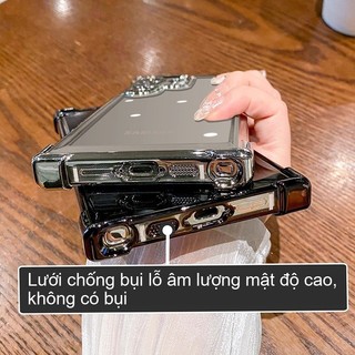 Ốp lưng Samsung trong suốt chống sốc túi khí 4 góc không ố vàng cho S26 S25 S24 S23 Ultra Plus FE A55 A54 A35 A25 A16