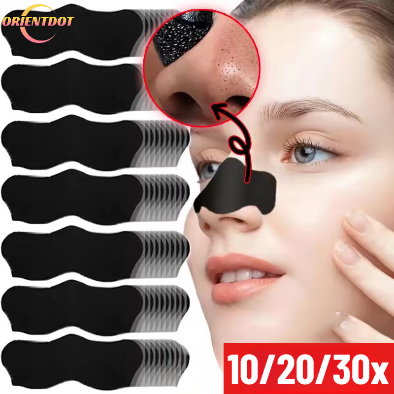 10 / 20 / 30 Miếng Dán Mũi Loại Bỏ Mụn Đầu Đen - Miếng Dán Mặt nạ Mũi Làm Sạch Sâu - Khôi Phục Mũi Làm Mới