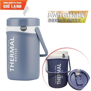 Bình đựng nước đá 1.5 lít giữ lạnh cực lâu, Bình đựng nước đi làm dung tích 1.5 lít
