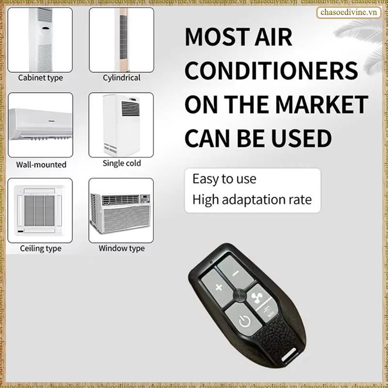 [K O G X] Điều khiển từ xa A / C đa năng X900 Tương thích với tất cả các mẫu điều hòa và mô hình chính