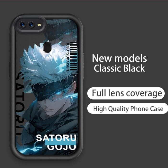 Ốp Lưng Cho OPPO A5S A7 A12 F9 Pro A11k Hoạt Hình Silicon Xu Hướng Mềm Ốp lưng TPU Jujutsu Kaisen Satoru Gojo Anime Dễ Thương Mắt Thiên Thần Chống Sốc Ốp Lưng