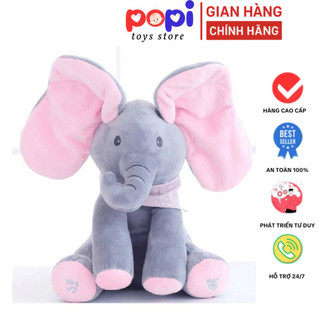 Thú Bông Ú Oà Dễ Thương Biết Hát Biết Vẫy Tai – Gấu Úa Òa, Chó, Thỏ Ú Òa Đồ Chơi Mềm Mại Cho Bé -POPITOYS