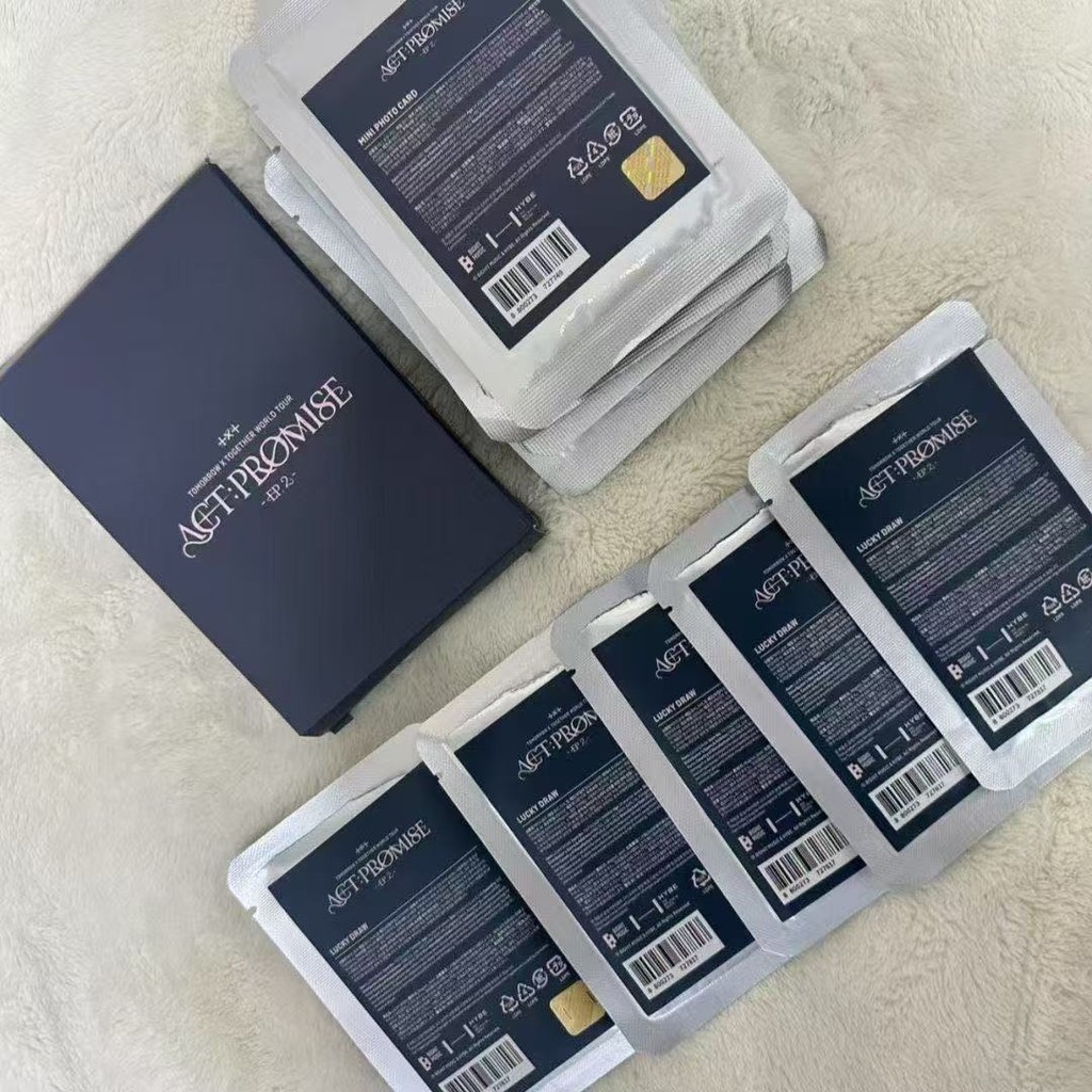 TXT ACT: PROMISE EP.2 Photocard Thẻ giao dịch ngẫu nhiên