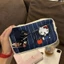 Mới Dễ Thương Hello Kitty Nhiều Lớp Túi Bảo Quản Hộp Đựng Bút Chì Túi Đựng Mỹ Phẩm Dung Tích Lớn Túi Xách Di Động Rửa Cao Cấp
