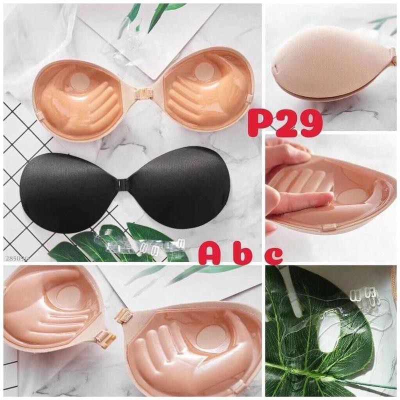 Áo Dán Nguc Cài Trước Bàn Tay Nâng Nguc Tạo Khe Kèm Dây Trong YUKI STORE 0127 Bra Kem Nữ