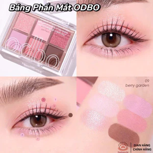 Bảng Phấn Mắt ODBO, Nhiều Màu Siêu Đẹp, Lên Màu Chuẩn – Dễ Tán, Trang Điểm Nữ Cosmetic