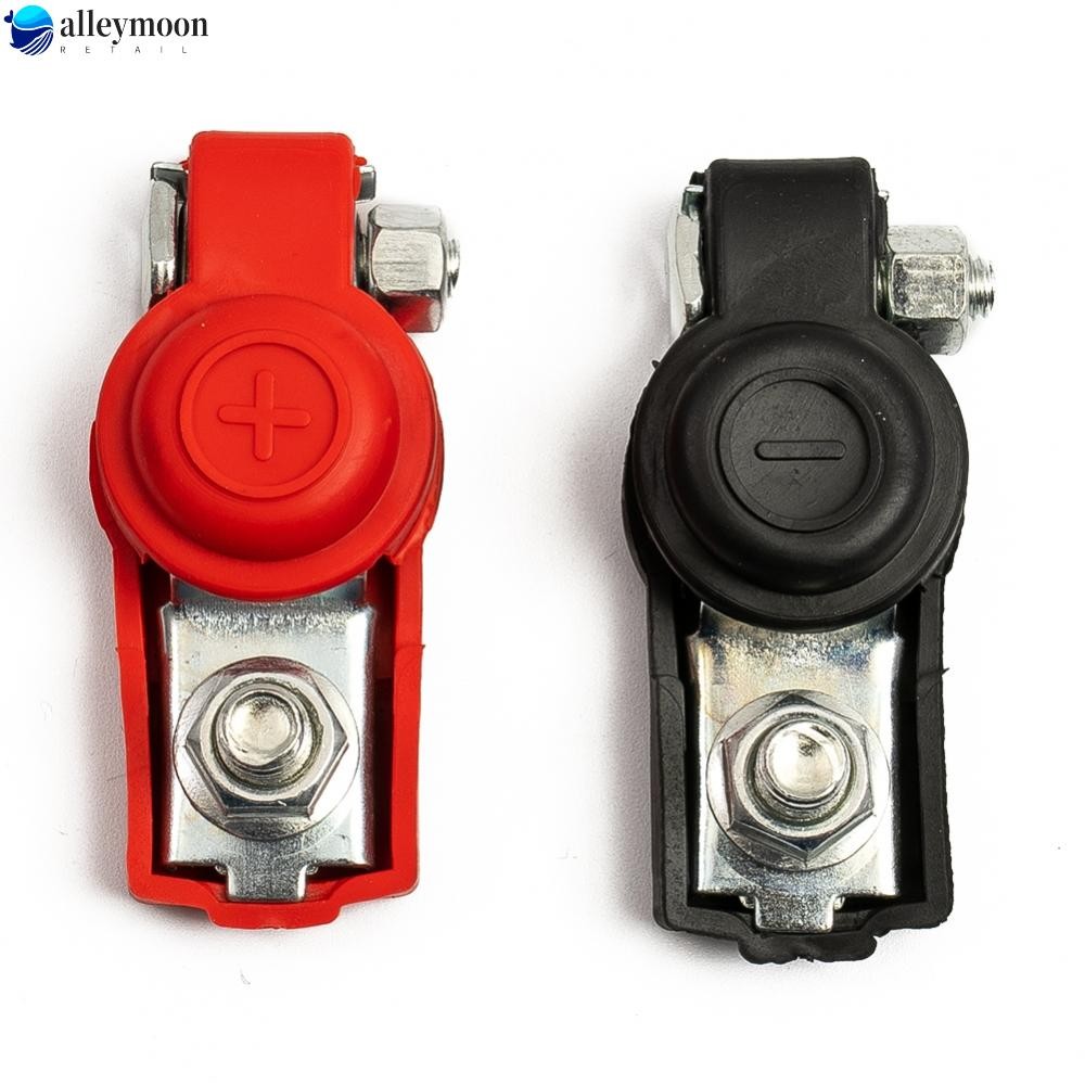 【LEYM】Battery terminal Top-Post 2pcs Battery Terminal Clamp Accessory Useful