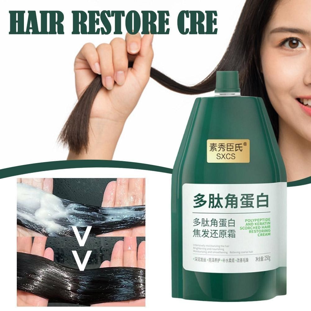Learnever 250ml Kem Phục Hồi Tóc Dưỡng Ẩm Dưỡng Ẩm Mịn Tóc Khô Kem Chăm Sóc I4a4