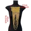 AWNGD 1 Đồng Phục Đính Hạt Epaulets, Quấn Vai Trang Phục Tiệc Có Thể Tháo Rời Epaulettes, Unisex DIY Trang Trí Viền Lấp Lánh Quấn Vai Epaulet Biểu Diễn Sân Khấu