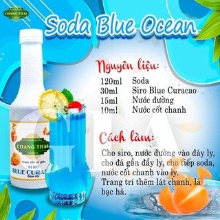 [Có sẵn] Siro chai nhựa Chang Thai 1L