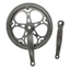 EDB * Dây Xích Đơn Xe Đạp Tay Quay 170mm Crankset Vuông Côn Cho Xe Đạp Gấp