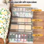 Hộp Đựng Giày Gấp Gọn Vải Lưới PVC Dày Dặn Khung Thép Chịu Lực Có Ngăn Kéo Khóa Kín Chống Ẩm Mốc, Côn Trùng