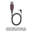 Cáp sạc USB GODD Dây cấp nguồn 3 6V Pin Lithium Dây sạc với 3 đầu nối 5mm cho xe đồ chơi