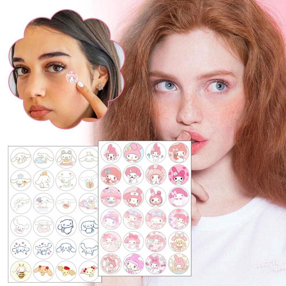 Nhiều Màu Sắc Sanlio Series Acne Patch PE Pimple Patch Acne 24 Chiếc Care T8X2