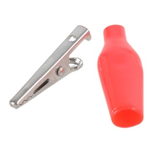 MIS Hot 10x 28mm Cá Sấu Dẫn Cho Cá Sấu Kiểm Tra Kẹp Fr Dây Nhảy Điện C