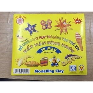 Đất nặn Hoa Đào 5 màu/ 10 màu.